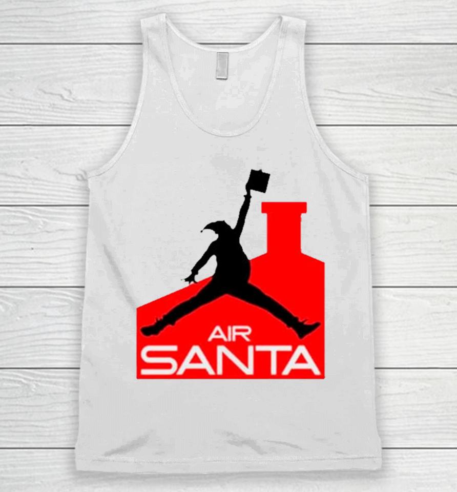 Air Santa Funny Christmas Unisex Tank Top