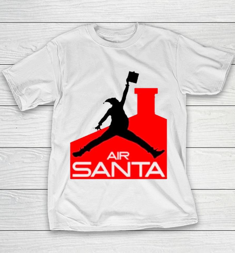 Air Santa Funny Christmas Youth T-Shirt