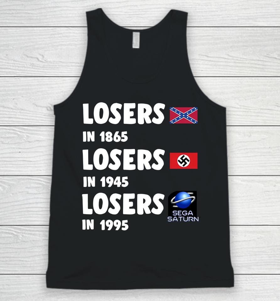 Airport Losers In 1865 Losers In 1945 Losers In1995 Unisex Tank Top