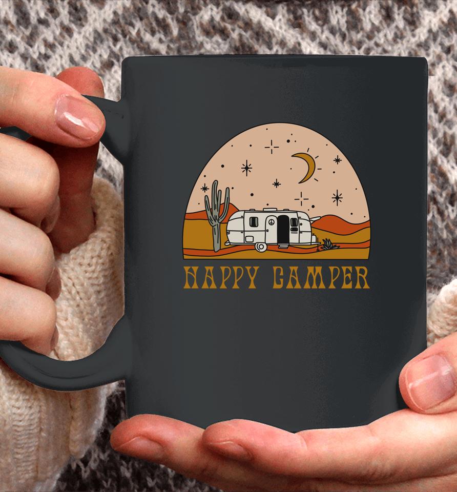 Airstream Desert Starry Sky Camping Rving Happy Camper Coffee Mug
