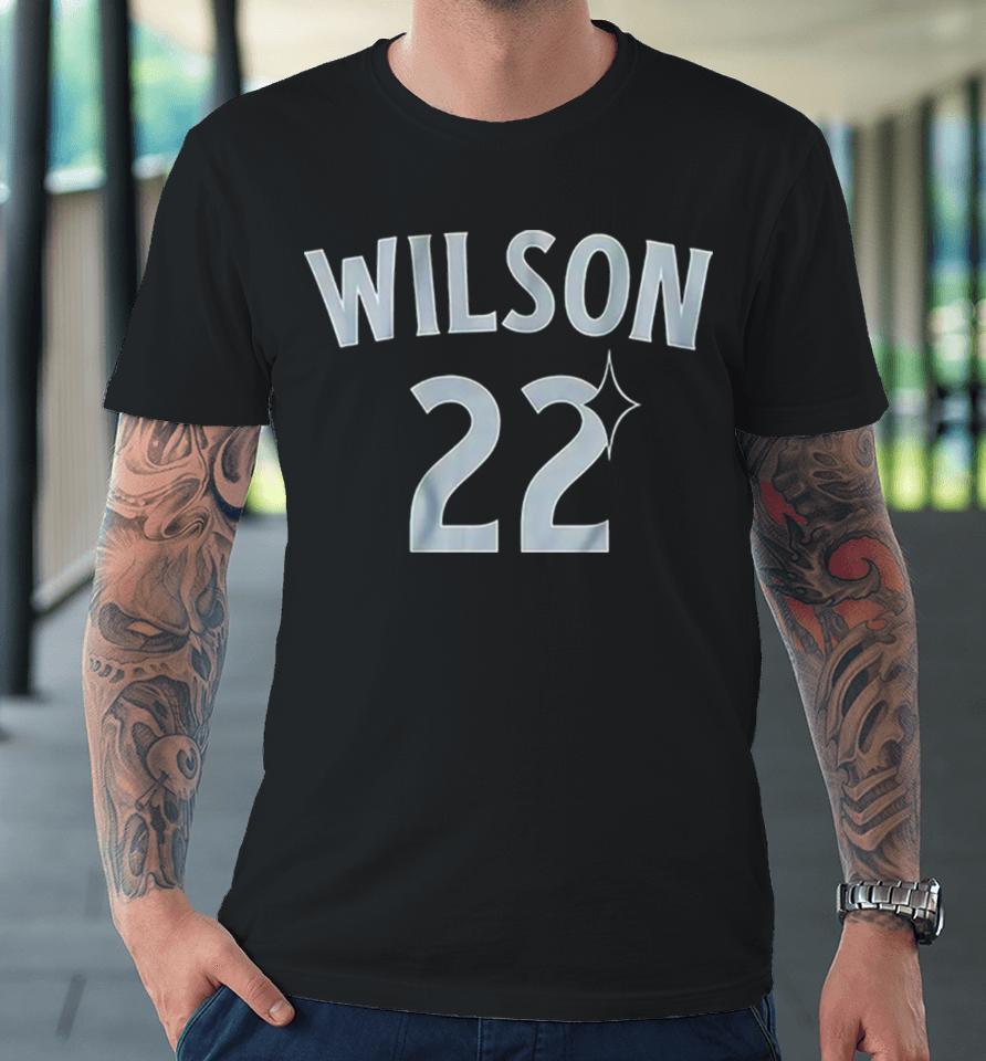 A’ja Wilson Las Vegas Aces Number 22 Premium T-Shirt
