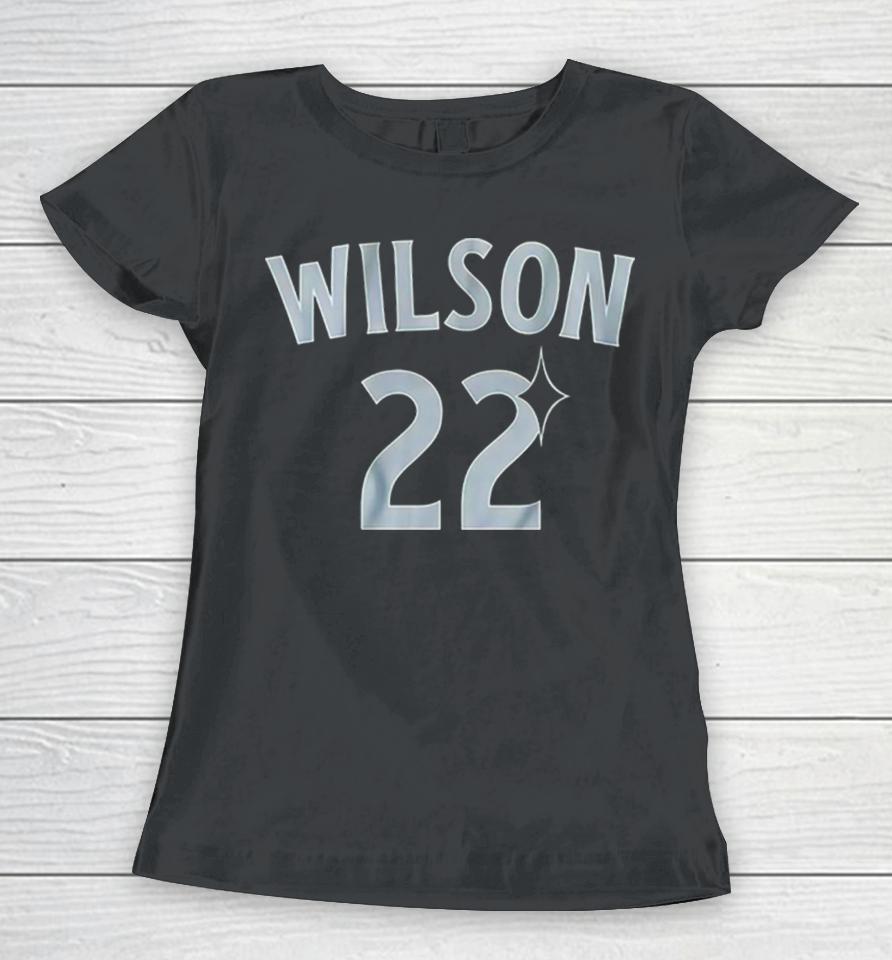A’ja Wilson Las Vegas Aces Number 22 Women T-Shirt