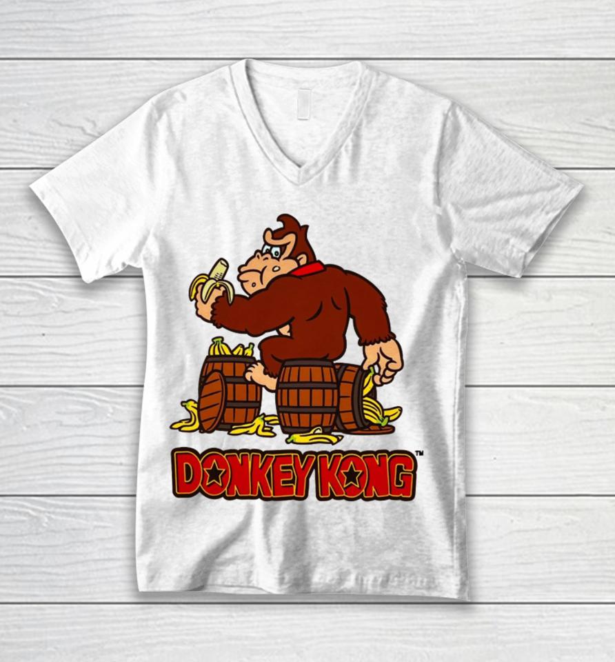 Akirthehacker Donkey Kong Unisex V-Neck T-Shirt