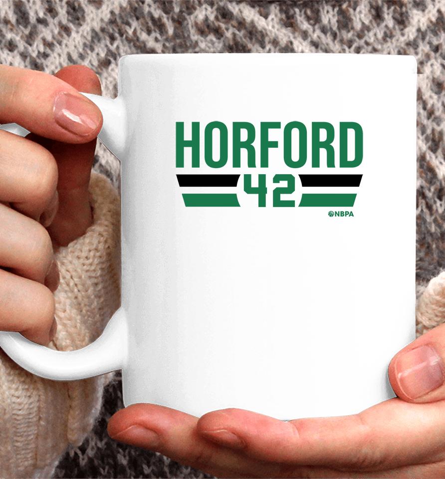 Al Horford Boston Font Nbpa Coffee Mug