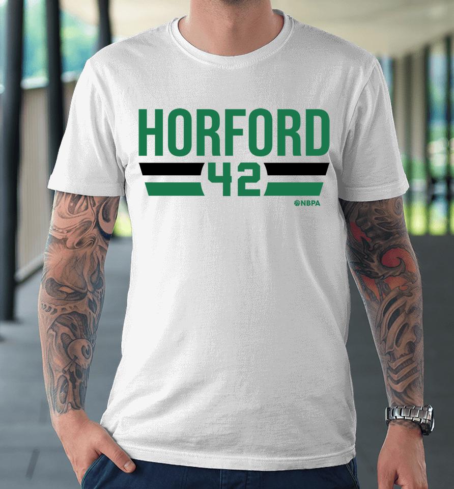 Al Horford Boston Font Nbpa Premium T-Shirt