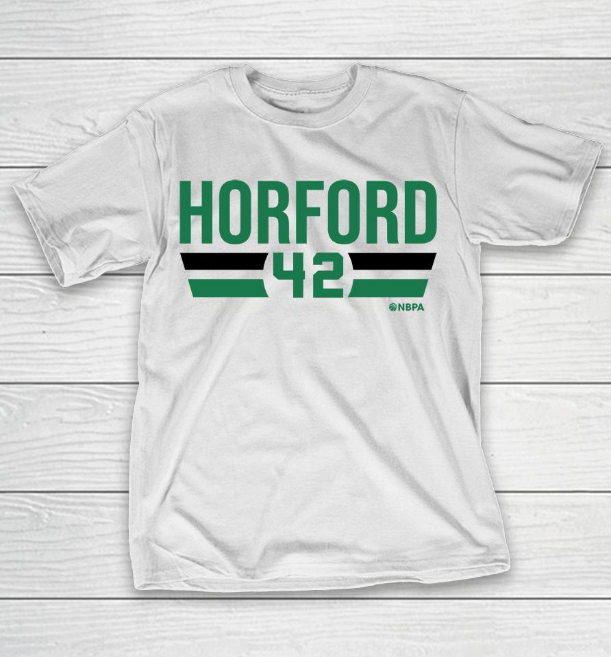 Al Horford Boston Font Nbpa T-Shirt