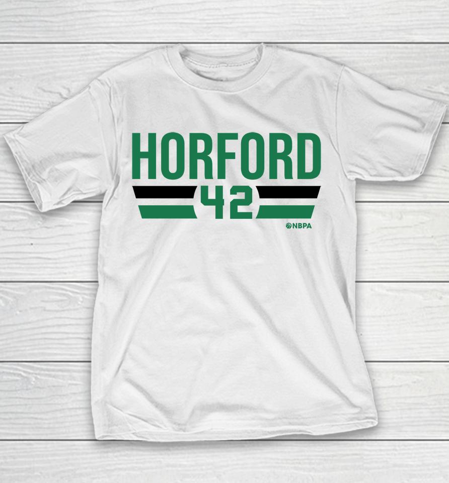 Al Horford Boston Font Nbpa Youth T-Shirt