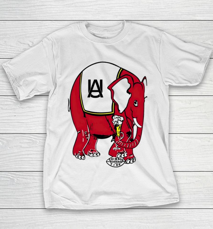 Alabama Crimson Tide 1950S Logo Youth T-Shirt