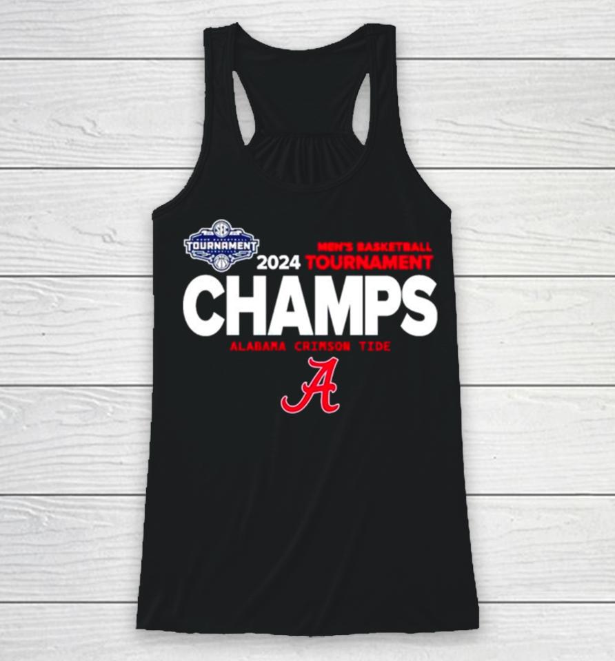 Alabama Crimson Tide 2024 Men’s Basketball Tournament Champs Racerback Tank
