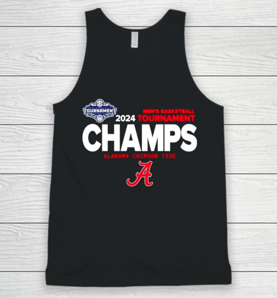 Alabama Crimson Tide 2024 Men’s Basketball Tournament Champs Unisex Tank Top