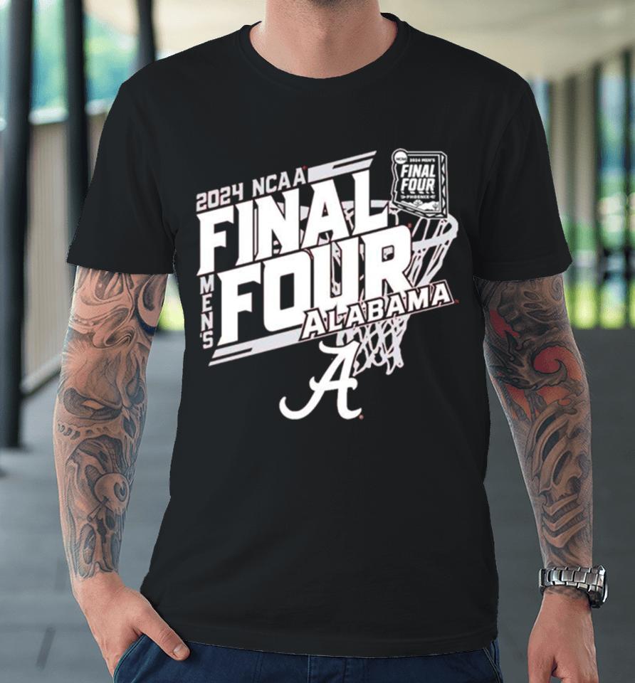 Alabama Crimson Tide 2024 Ncaa Men’s Basketball March Madness Final Four Premium T-Shirt