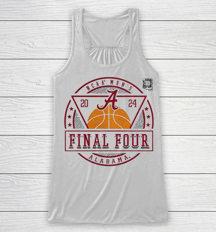 Alabama Crimson Tide 2024 Ncaa Men’s Basketball Tournament March Madness Final Four Elevated Greatness Racerback Tank