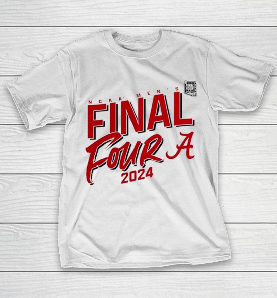 Alabama Crimson Tide 2024 Ncaa Men’s Basketball Tournament March Madness Final Four Elite Pursuit T-Shirt