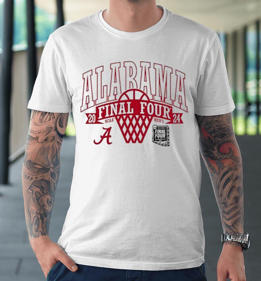 Alabama Crimson Tide 2024 Ncaa Men’s Basketball Tournament March Madness Final Four Oversized Premium T-Shirt