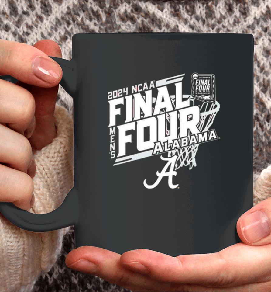 Alabama Crimson Tide 2024 Ncaa Men’s Basketball Tournament March Madness Final Four Coffee Mug