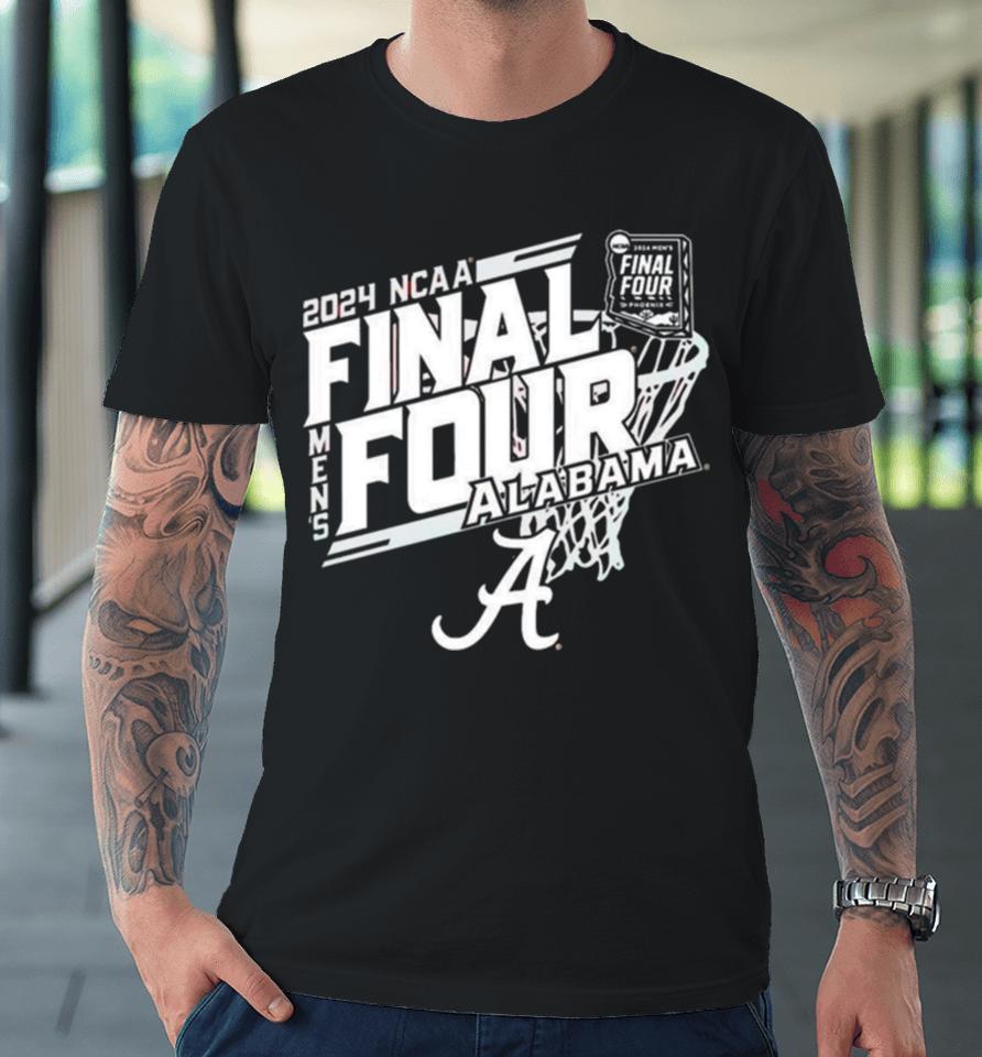 Alabama Crimson Tide 2024 Ncaa Men’s Basketball Tournament March Madness Final Four Premium T-Shirt