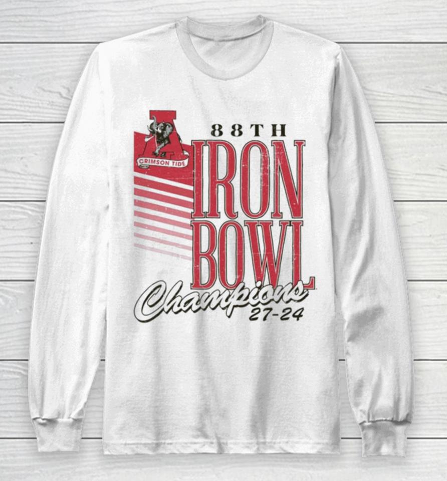 Alabama Crimson Tide 88Th Iron Bowl Champions 2023 Long Sleeve T-Shirt