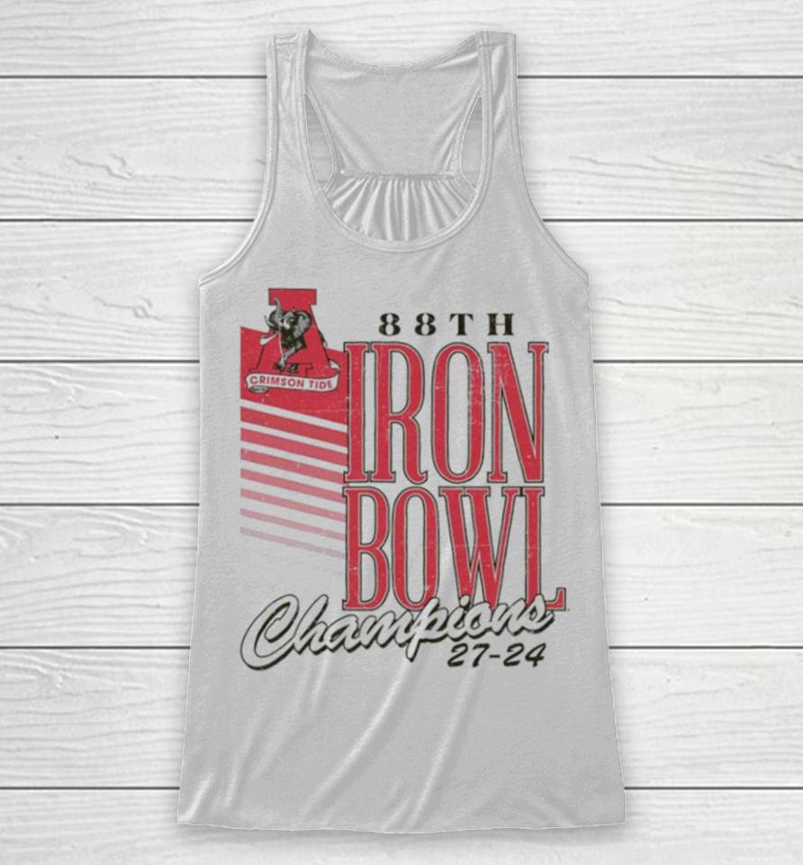 Alabama Crimson Tide 88Th Iron Bowl Champions 2023 Racerback Tank