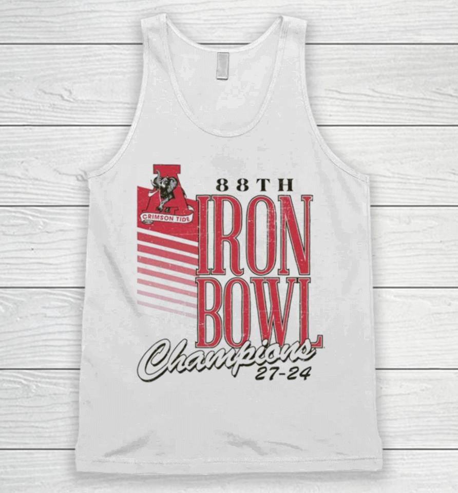 Alabama Crimson Tide 88Th Iron Bowl Champions 2023 Unisex Tank Top