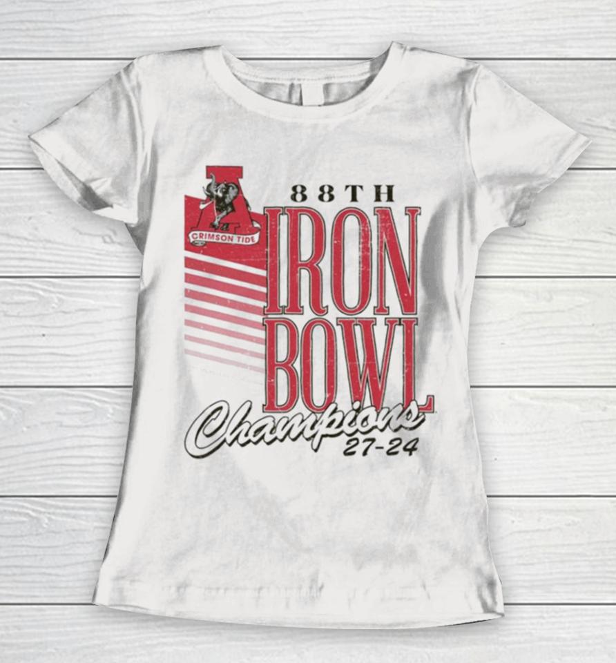 Alabama Crimson Tide 88Th Iron Bowl Champions 2023 Women T-Shirt