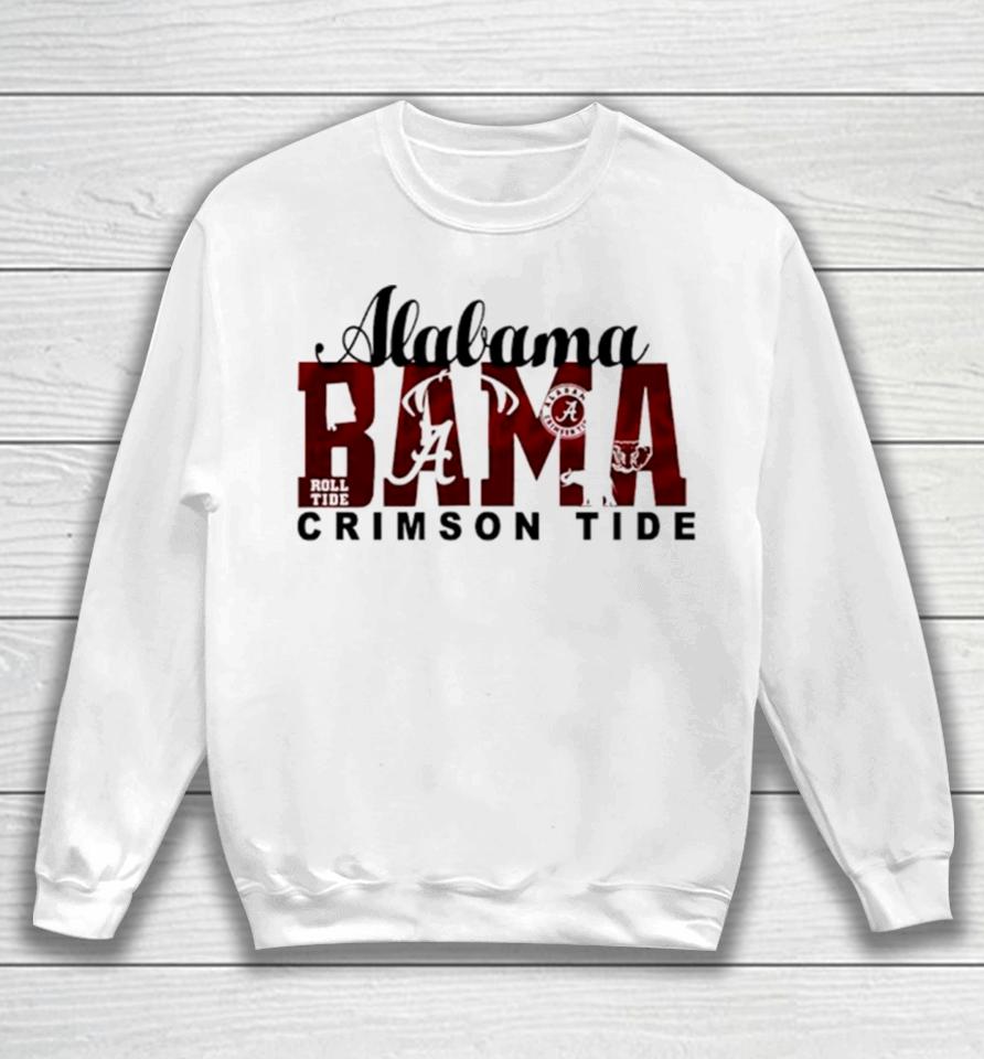 Alabama Crimson Tide Bama Football Retro Sweatshirt