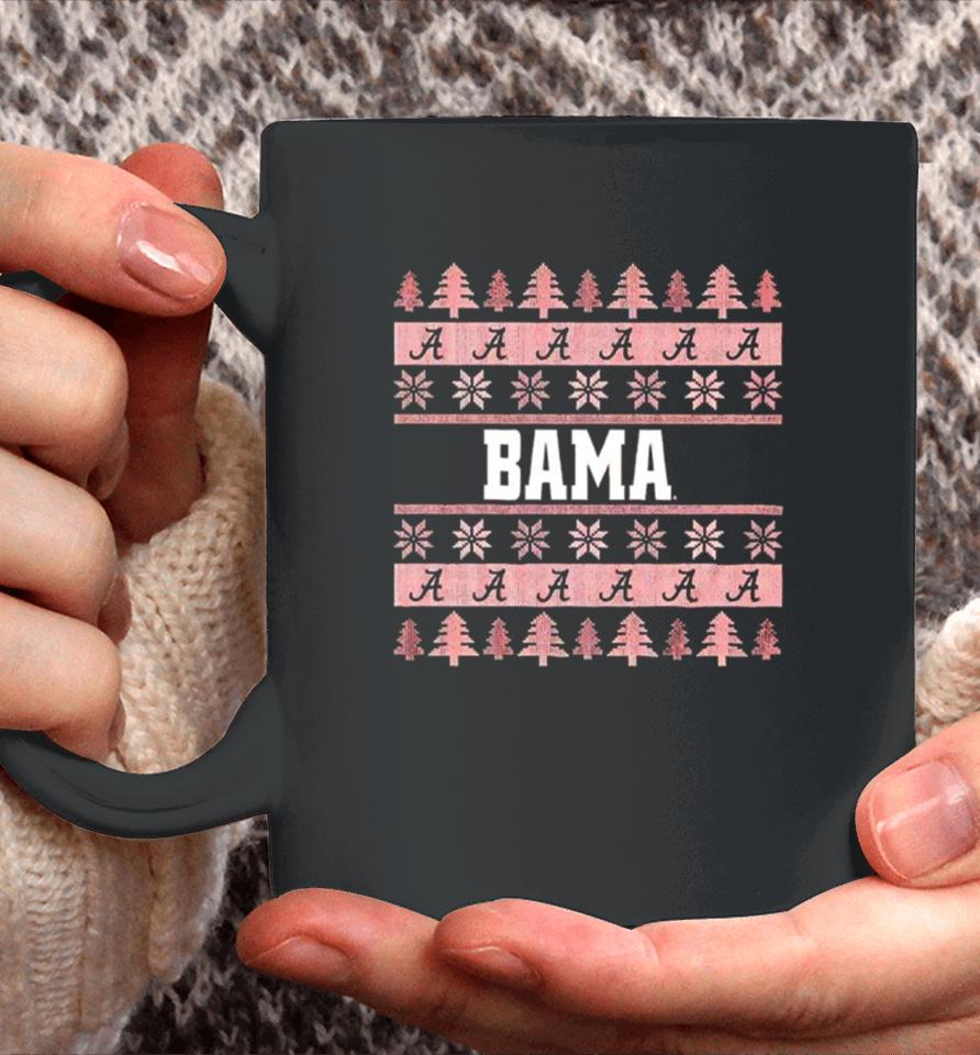Alabama Crimson Tide Bama Ugly Christmas Coffee Mug