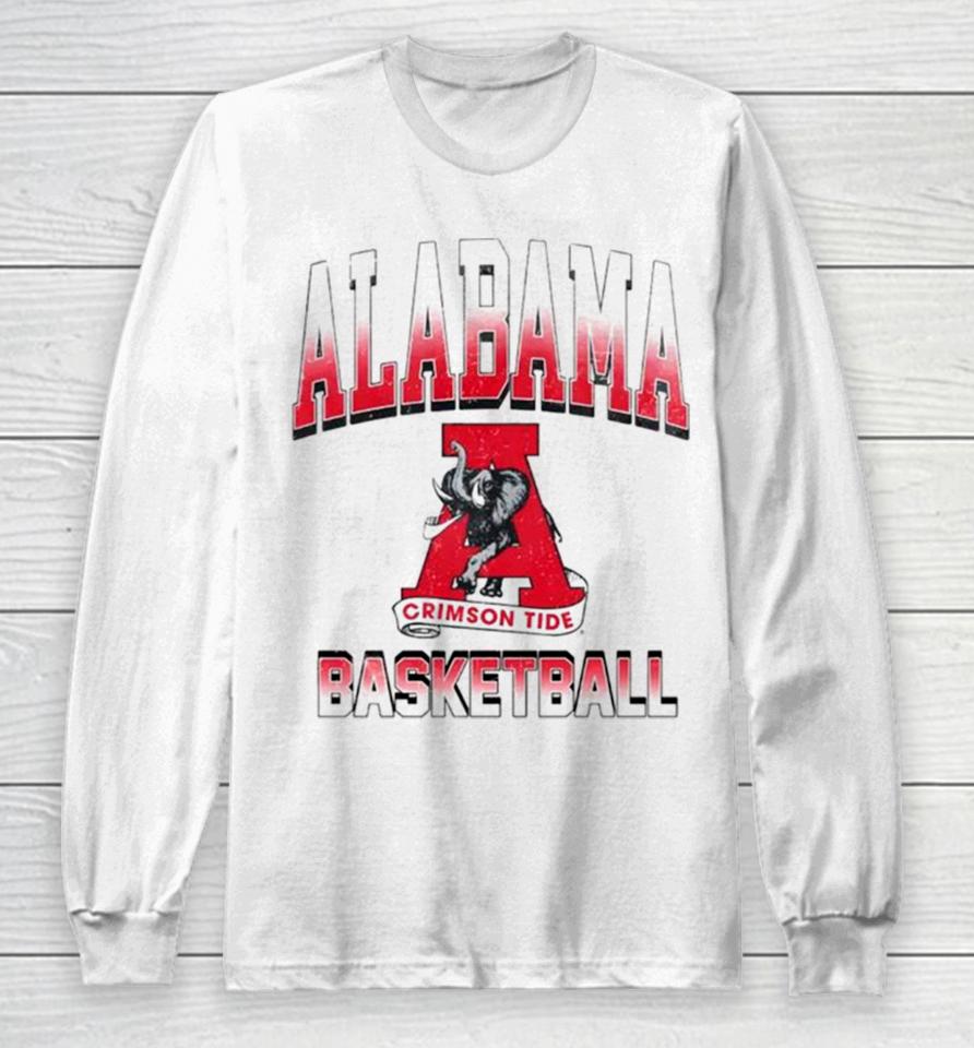 Alabama Crimson Tide Basketball Retro Long Sleeve T-Shirt