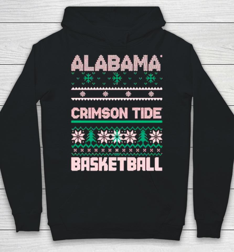 Alabama Crimson Tide Basketball Ugly Christmas Hoodie