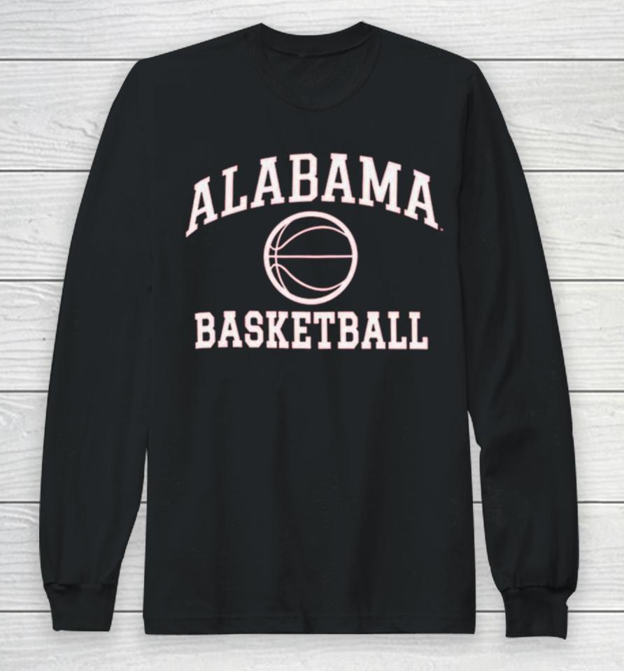 Alabama Crimson Tide Champion Basketball Icon Long Sleeve T-Shirt