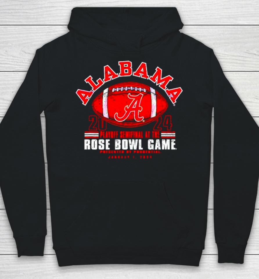 Alabama Crimson Tide Football 2024 Playoff Rose Bowl Hoodie