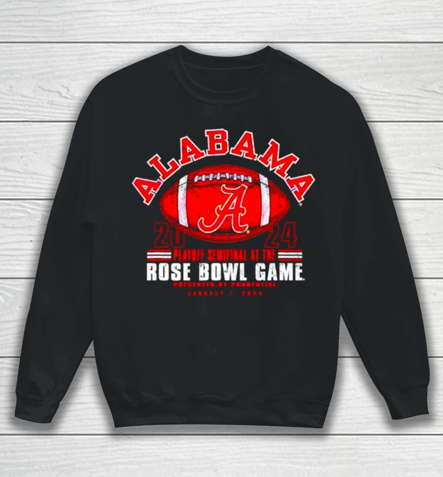Alabama Crimson Tide Football 2024 Playoff Rose Bowl Sweatshirt