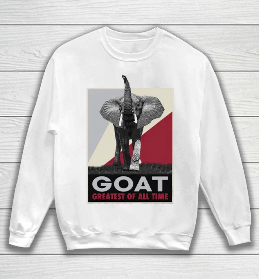 Alabama Crimson Tide Goat Greatest Of All Time Sweatshirt