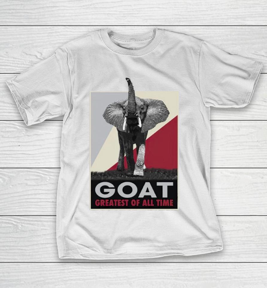 Alabama Crimson Tide Goat Greatest Of All Time T-Shirt
