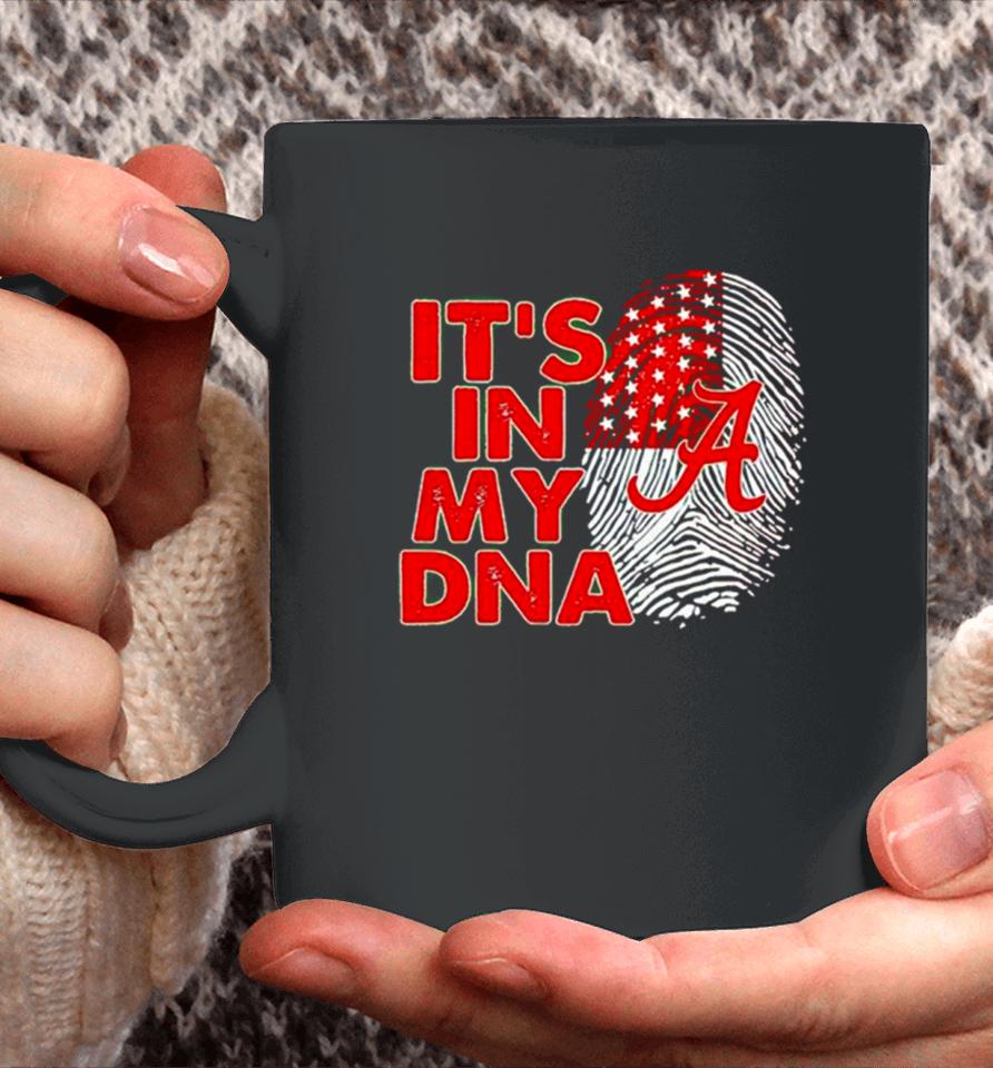 Alabama Crimson Tide It’s In My Dna Fingerprint Coffee Mug