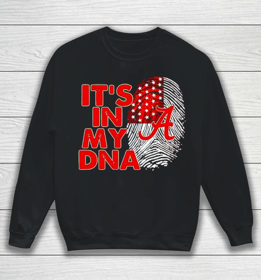 Alabama Crimson Tide It’s In My Dna Fingerprint Sweatshirt