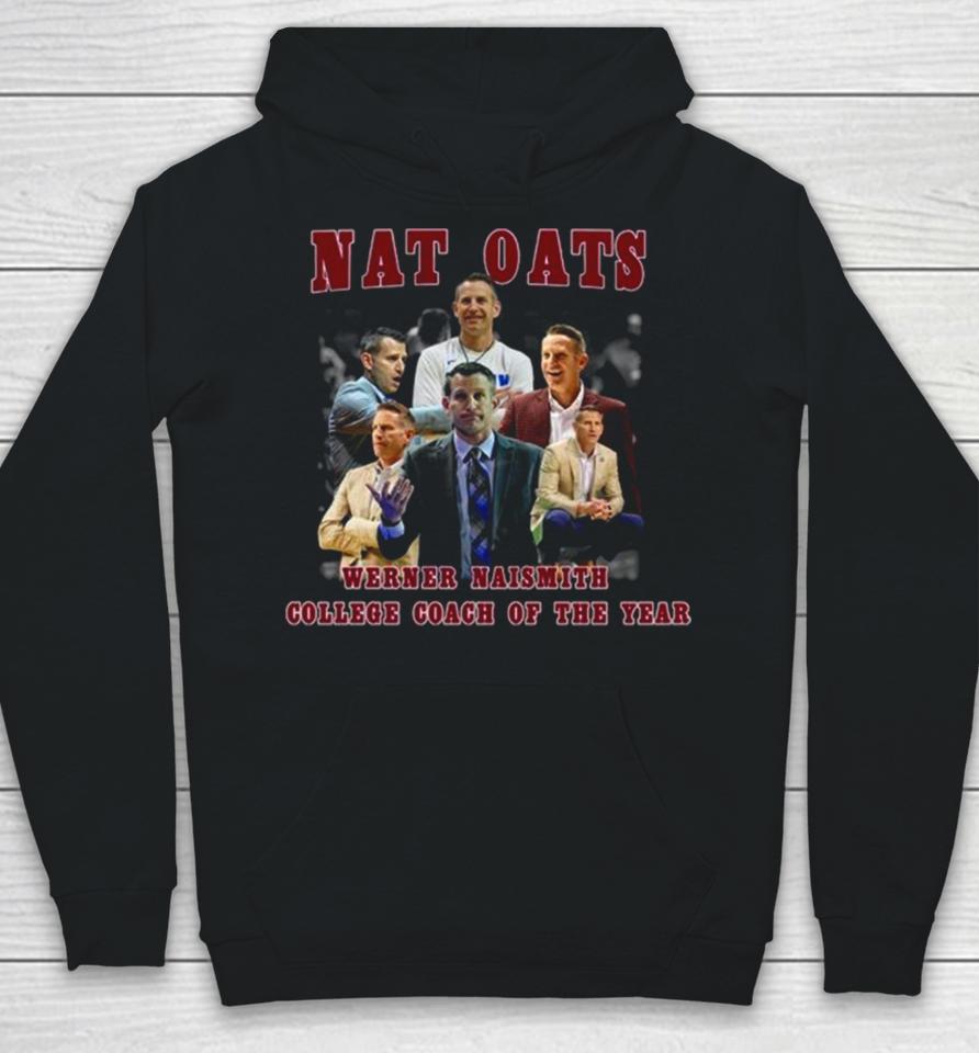 Alabama Crimson Tide Nat Oats Werner Naismith College Coach Of The Year Hoodie