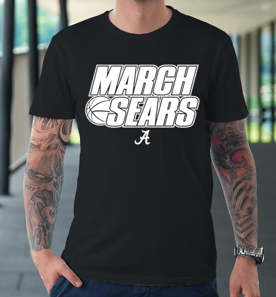 Alabama Crimson Tide Ncaa Men’s Basketball Mark Sears Premium T-Shirt