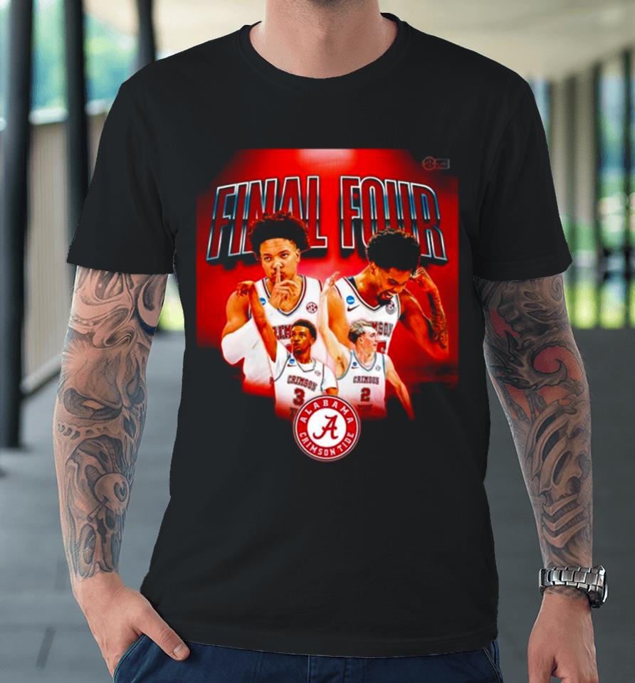 Alabama Crimson Tide Players Final Four Premium T-Shirt
