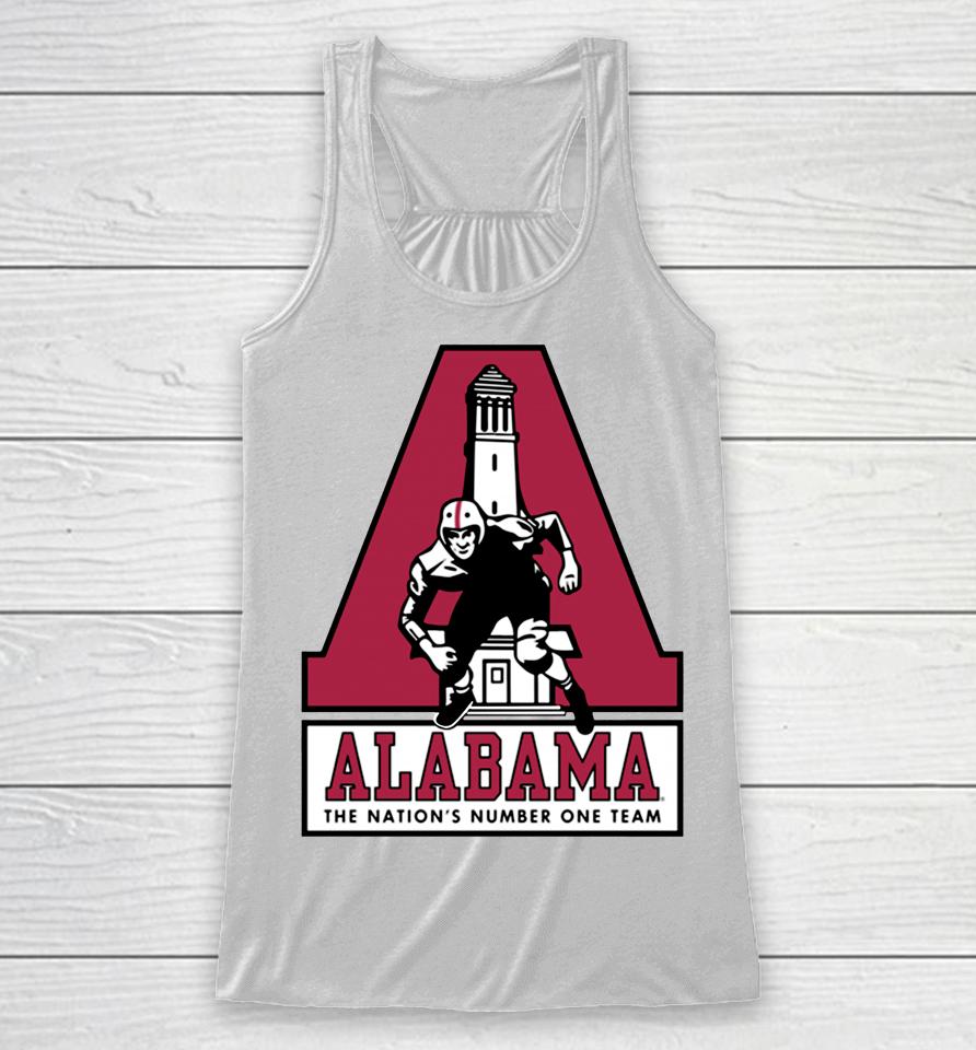 Alabama Denny Chimes The Nation's Number One Team Racerback Tank