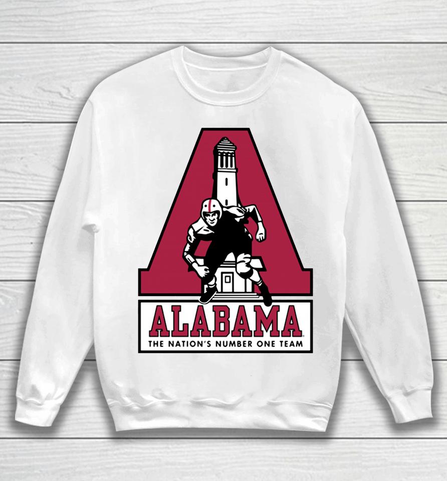 Alabama Denny Chimes The Nation's Number One Team Sweatshirt