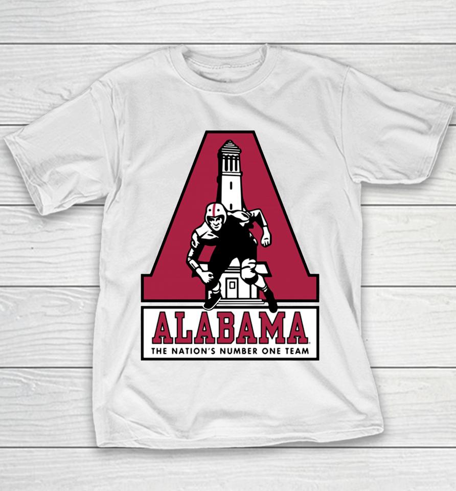 Alabama Denny Chimes The Nation's Number One Team Youth T-Shirt