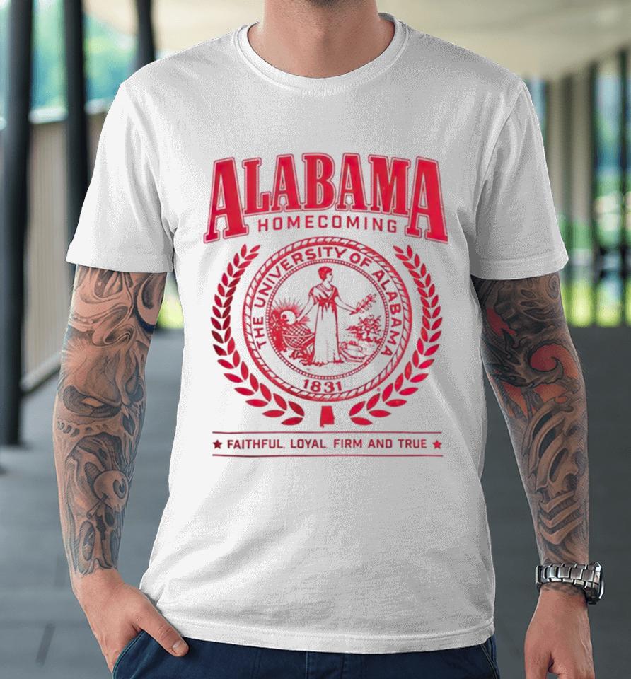 Alabama Football 2023 Homecoming Pocket Premium T-Shirt