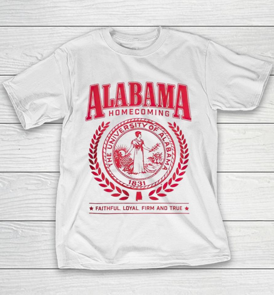 Alabama Football 2023 Homecoming Pocket Youth T-Shirt