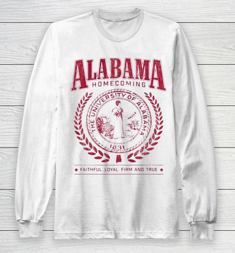 Alabama Football Homecoming 2023 Long Sleeve T-Shirt