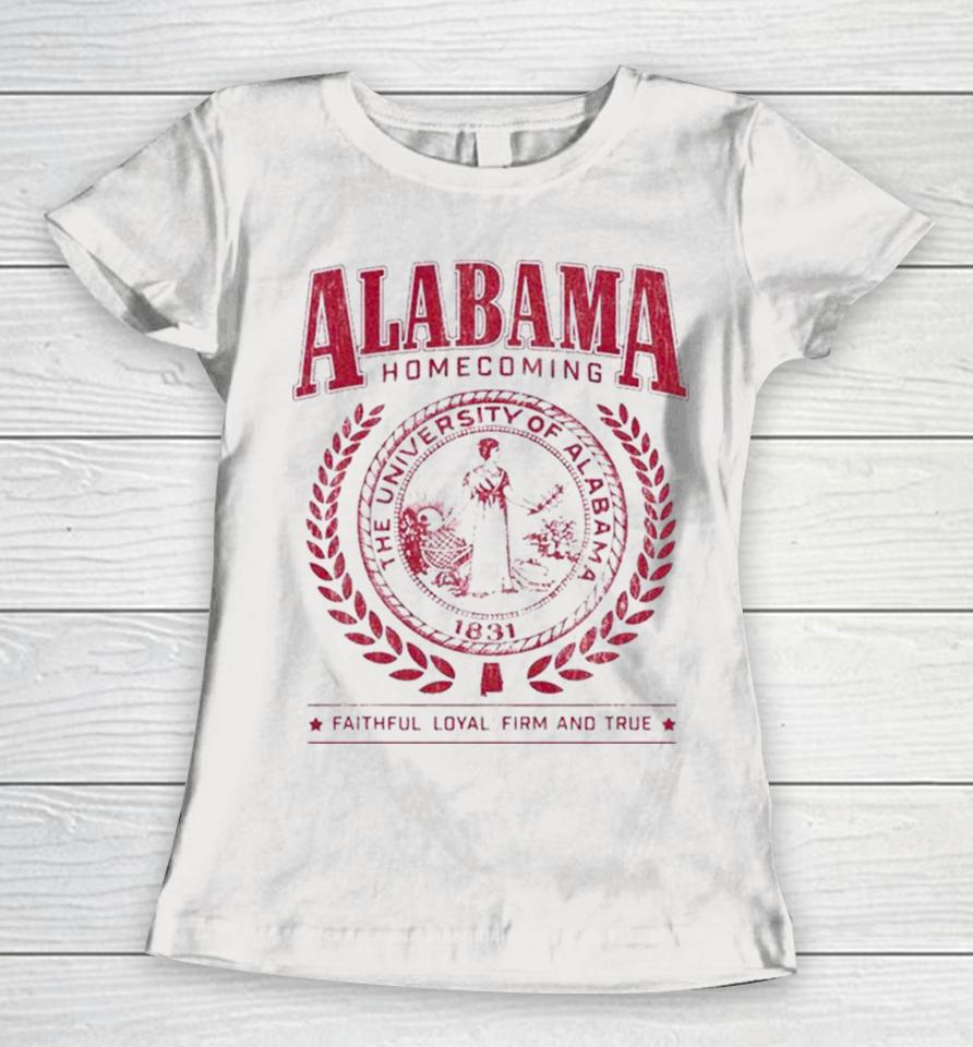 Alabama Football Homecoming 2023 Women T-Shirt