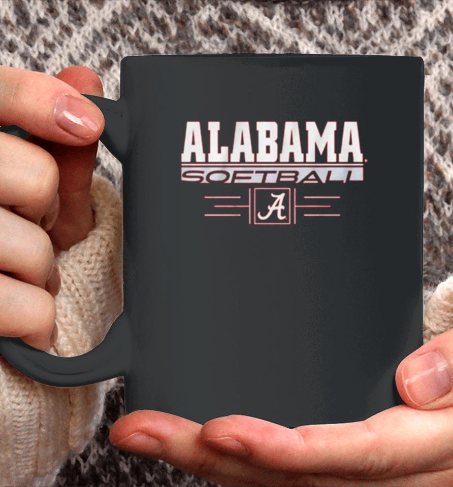 Alabama Softball Stack University Of Alabama Logo Coffee Mug