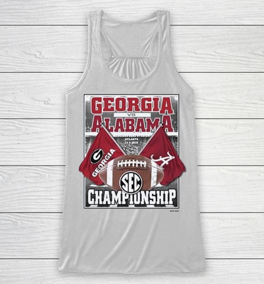 Alabama Vs Georgia 2023 Sec Football Championship Racerback Tank