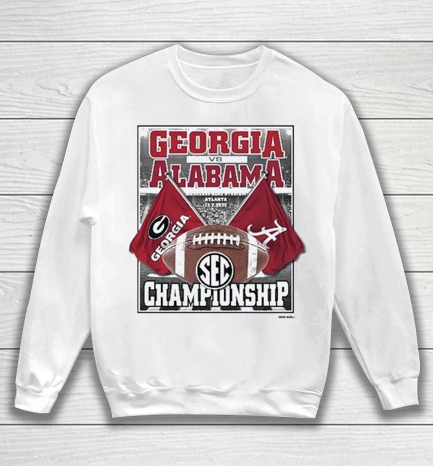 Alabama Vs Georgia 2023 Sec Football Championship Sweatshirt