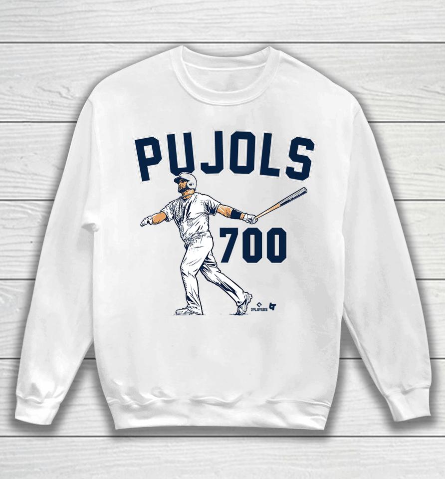 Albert Pujols 700 St Louis Baseball Sweatshirt