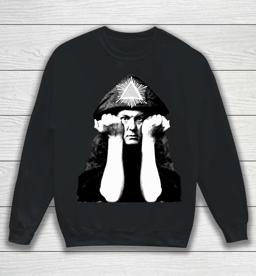 Aleister Crowley Black Sweatshirt